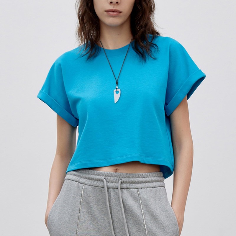 Nupuyai Crystal Wolf Tooth Necklace for Men and Women, Gemstone