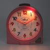 Atlanta 2127/17 Children's Alarm Clock without Ticking Analogue Girls Pink