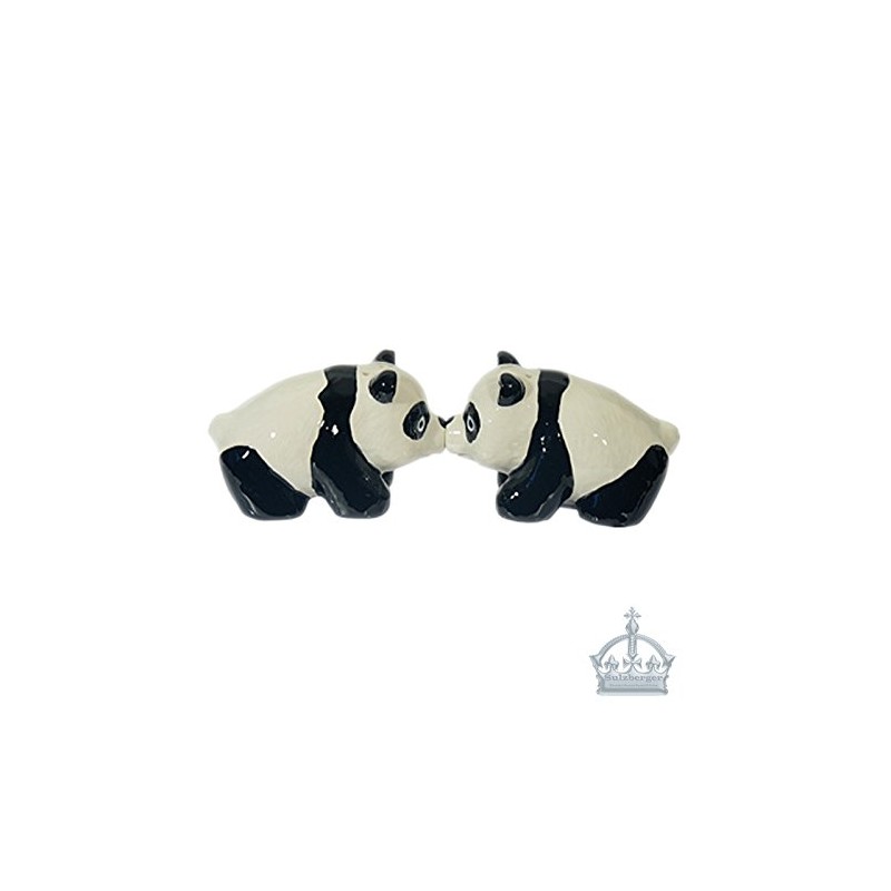 Salt and Pepper Shaker Set Panda Bear Figurine