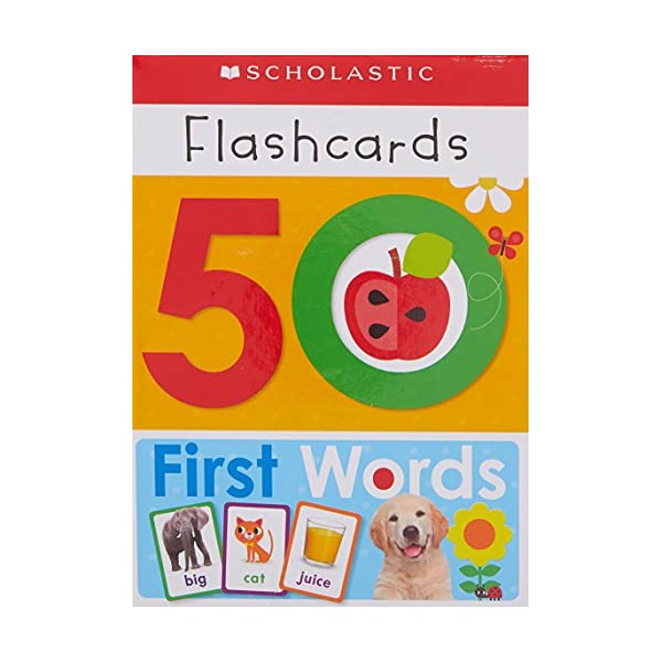 50 First Words Flashcards: Scholastic Early Learners (Flashcards)