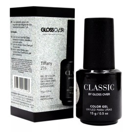 Gloss Over Gel De Color Uñas Textura Brillante Gloss Over Tiffany 276