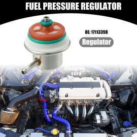 Partuto Kraftstoffdruckregler Nr. 17113398 - Kraftstoffeinspritzdruckregler - für Acura Six 1998-1999 Metall Silberton - 1 Stück