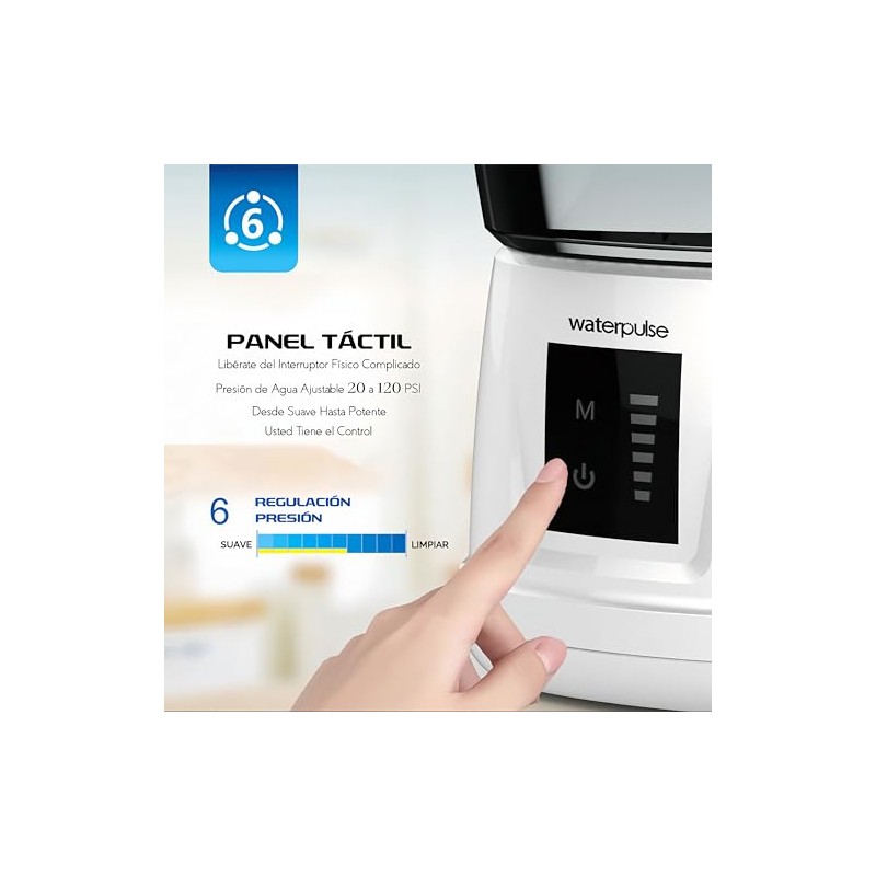 Irrigador Bucal, Water Flosser con Tanque de 1000 ml y
