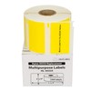 HOUSELABELS Compatible DYMO 30334 Yellow Multipurpose Labels (2-1/4" x 1-1/4"),