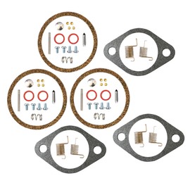 XQSMWF 3pcs Carburetor Repair Set 809735A1 FK10357 Compatible with Mercury Force 90 95 HP Outboard