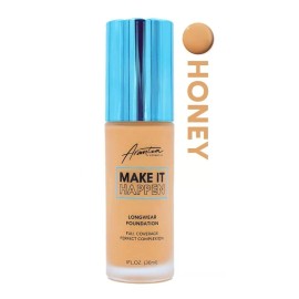 Arantza Cosmetics Base Maquillaje Altacobertura Makeithappen Arantza A9 Honey