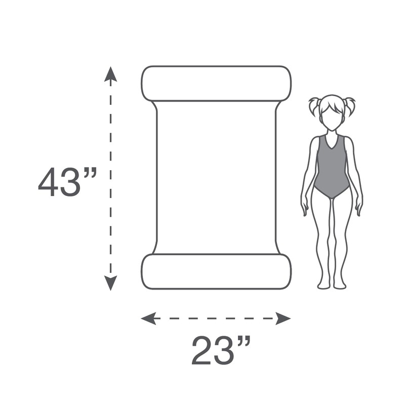 Rae-Dunn Kids Hammock Pool Float - Bee Happy 38005D