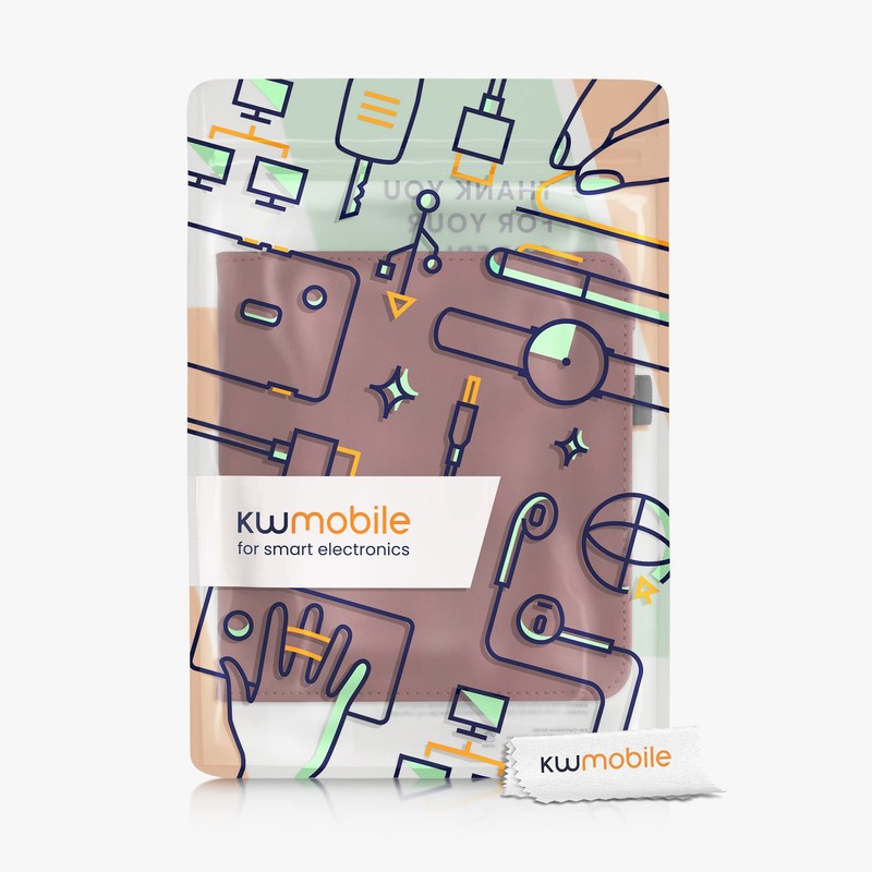kwmobile Flip Case Compatible with Kobo Libra 2 - Hand