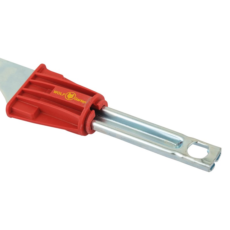 WOLF-Garten FKM Multi-Change Garden Scraper Cleaning Tool Head, Red, 29.5x4.5x1.9