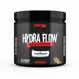 Conteh Sports Hydra Flow Premium Daily Hydration Formula 300g, 60 Servings (Cherry)