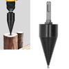 Firewood Bit Cone Wood Splitting Drill Carbon Steel Log Splitter
