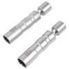 FOCCTS 2 pieces universal flexible spark plug wrench, 16 mm