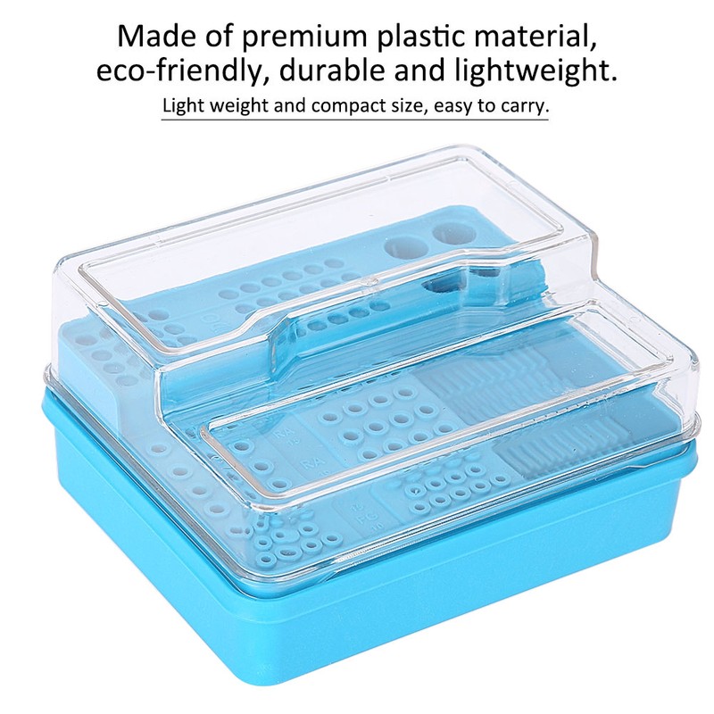 Oral Dental Disinfection Box Autoclavable Endodontic Drill Organizer Root Canal