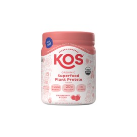 KOS Protein Powder Strawberry Cream 10 Serving