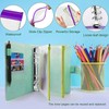 Binder Planner A6 6 Holes PVC PU Leather Sufficient Capacity