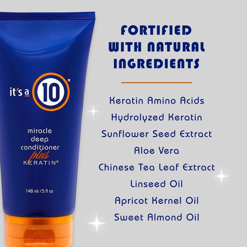 It's A 10 Haircare Miracle Deep Conditioner Plus Keratin, 5