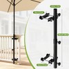 ERYTLLY Patio Umbrella Deck Mount & Holder for Secure Placement