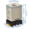 Baomain AC 220V AH3-3 Time Delay Relay Solid State Timer