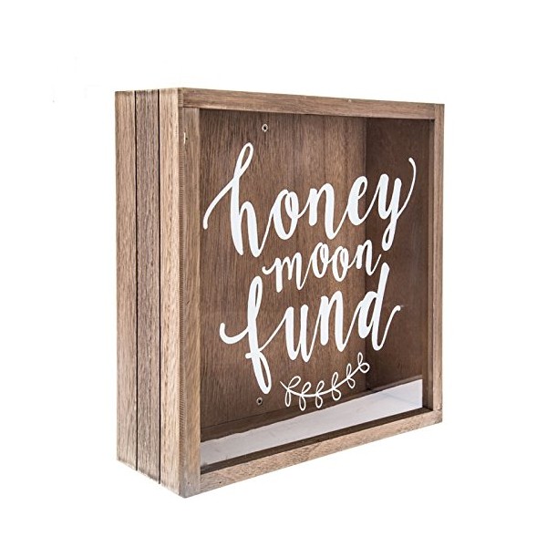 Hobby Lobby Honeymoon Fund Wood Box Wedding Reception Gift Keepsake