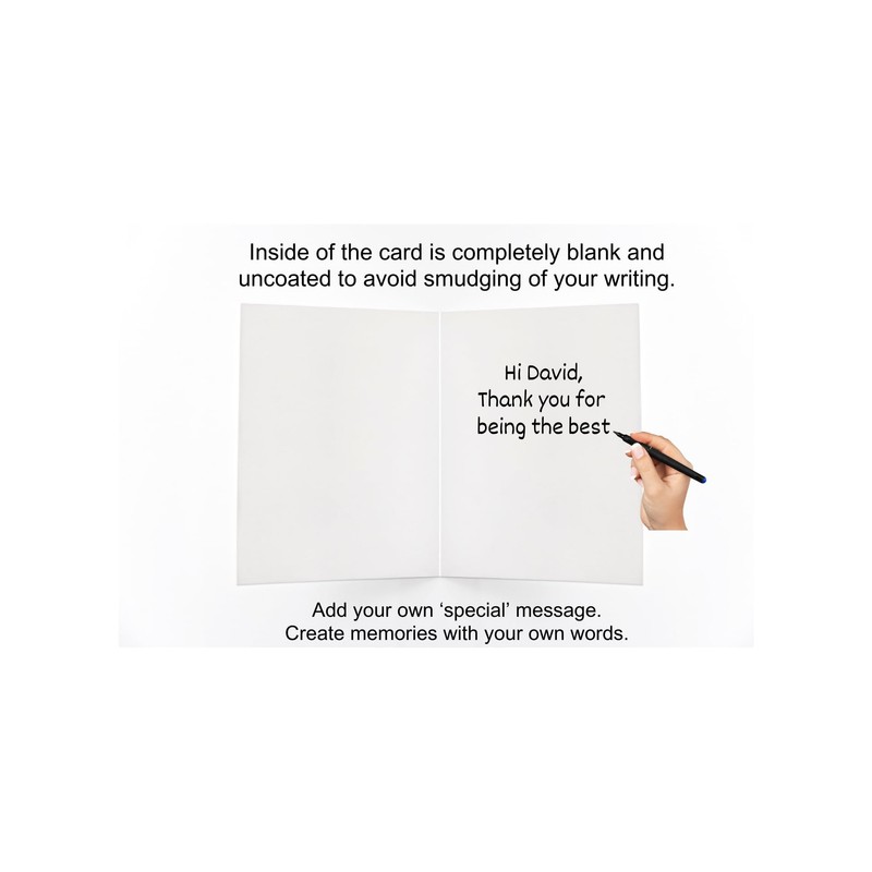 50th Birthday Card for CAT DAD, Happy Birthday, Gifts for