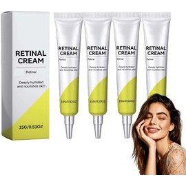 Crema hidratante con retinol, hidratación profunda que nutre piel, textura reafirmante que suaviza las líneas de expresión reafirma piel, restaura la barrera cutánea hidratada durante 24 horas (PCS4)