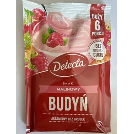 Delecta Raspberry Pudding Mix 5-pack 5x64g/5x2.3oz