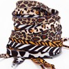 BGXW Thin Flat Leopard Cow Print Shoelaces Camouflage Shoe Laces