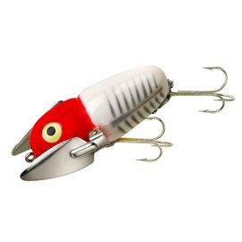 Heddon Crazy Crawler Fishing Lures (Red Shore Minnow, 2 3/8-Inch)