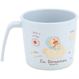 Skater XP21AG-A I'm Doraemon Sanrio Baby Dish, Cup, For Kids, 5 Months and Up to Antibacterial Plastic, 6.1 fl oz (230 ml)