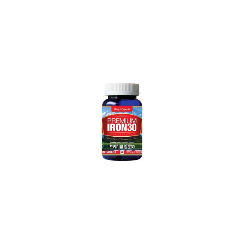 1 bottle of Tonglife Premium Iron 30 (330mgx90 capsules, 3