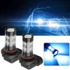 2pcs 9005 HB4 8000K Ice Blue 50W LED Headlight Bulbs