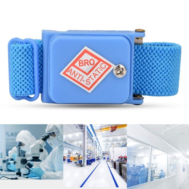 Anti Electro Shock Wireless Anti Static Wrist Strap 9×7×2 Cordless