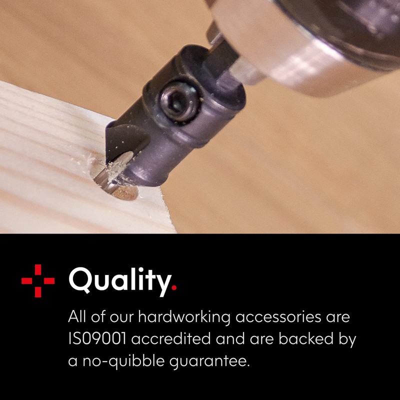 DART 1/4" Hex Quick Change Countersink Drill Bit Set -