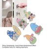 DIY Rhinestone Painting Keychains Cute Dwarfs Shape Stress Relief Improve
