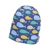 Sterntaler Unisex Children's Slouch Beanie Whales Children's Hat, mid-blue