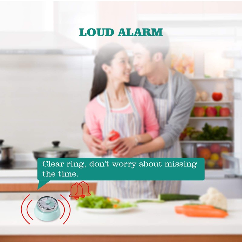 Jayron Kitchen Timer reminder Manage timers 360 degree rotary mechanical