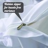 Comforter Cover King Size Pinch Pleated 800 Thread Count 100%