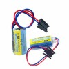 US 2PCS MR-BAT ER17330V3.6V 1700mAh PLC Battery with Plug for FANUC CNC System