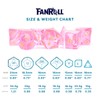 FanRoll by Metallic Dice Games 16mm Birthstone Stone Poly DND