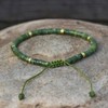 Unbranded Green Nephrite Jade 4mm Bead Healing Protection Lucky Crystal