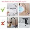 Dishwasher Faucet Adapter with Aerator, Faucet Adapter for Portable Washer,