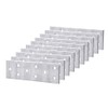 (Pack of 10) Flat Repair Connector for Steel Joining Plate