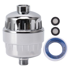 Shower Filter Rust Proof Consistent Water Flow Moisturizing Universal Showerhead Filter for Home Bathroom