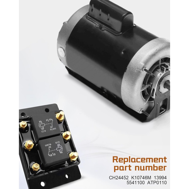 JUQAFY Forward and Reverse Relay Module Fit for Tarp or