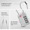Puroma 2 Pack TSA Approved Luggage Lock, 4 Digit Combination