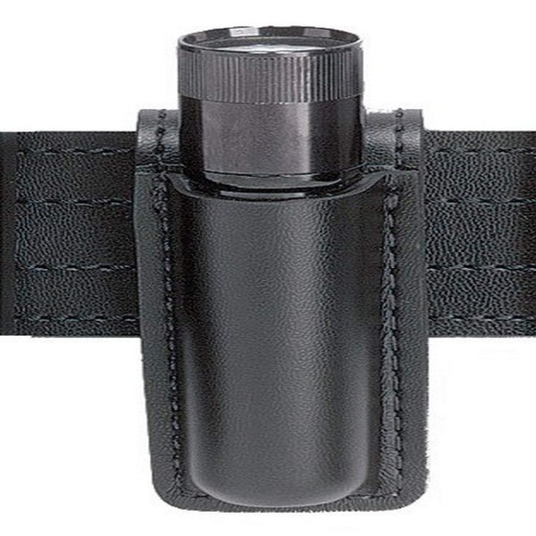Safariland 306 Open Top Flashlight Carrier, Plain Black, for Streamlight Stinger with Poly Grip
