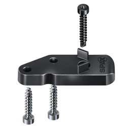 SPAX Stick Pro 4009422556629 Invisible Patio Fixing on Wood and Aluminium, 40 Sticks Includes Screws for Approx. 1m² Patio, Black