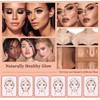 3Pcs Contour Stick Set，3 Colors Contour Stick Makeup Set， Long-Lasting
