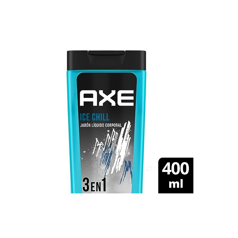 Jabón líquido 3 en 1 Axe Ice Chill 400 ml