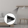 Pack of 4 Floating Shelf Brackets, Invisible Triangle Wall Brackets,